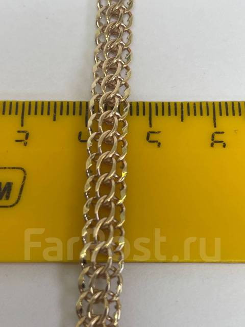 Браслет итальянка, золото 585, арт 569 Браслет итальянка, золото 585, арт 569